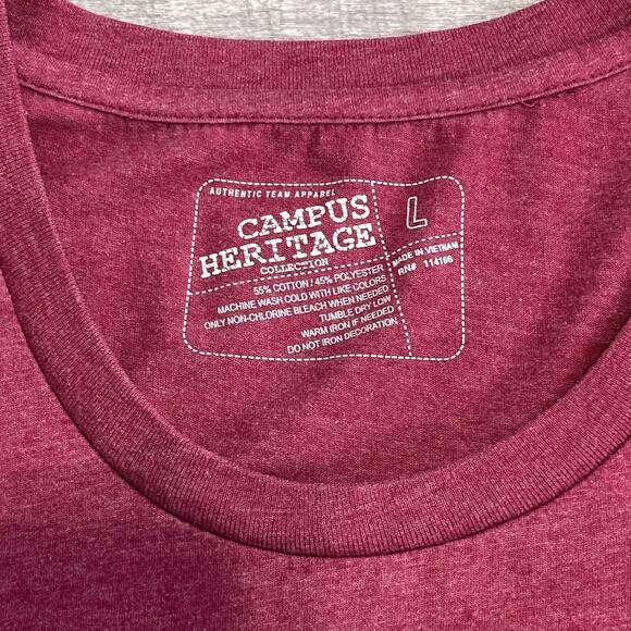 Campus Heritage Florida State Seminoles Shirt Juniors L Short Sleeve Crewneck - Picture 6 of 7